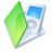 文件夹的iPod绿色 Folder ipod green